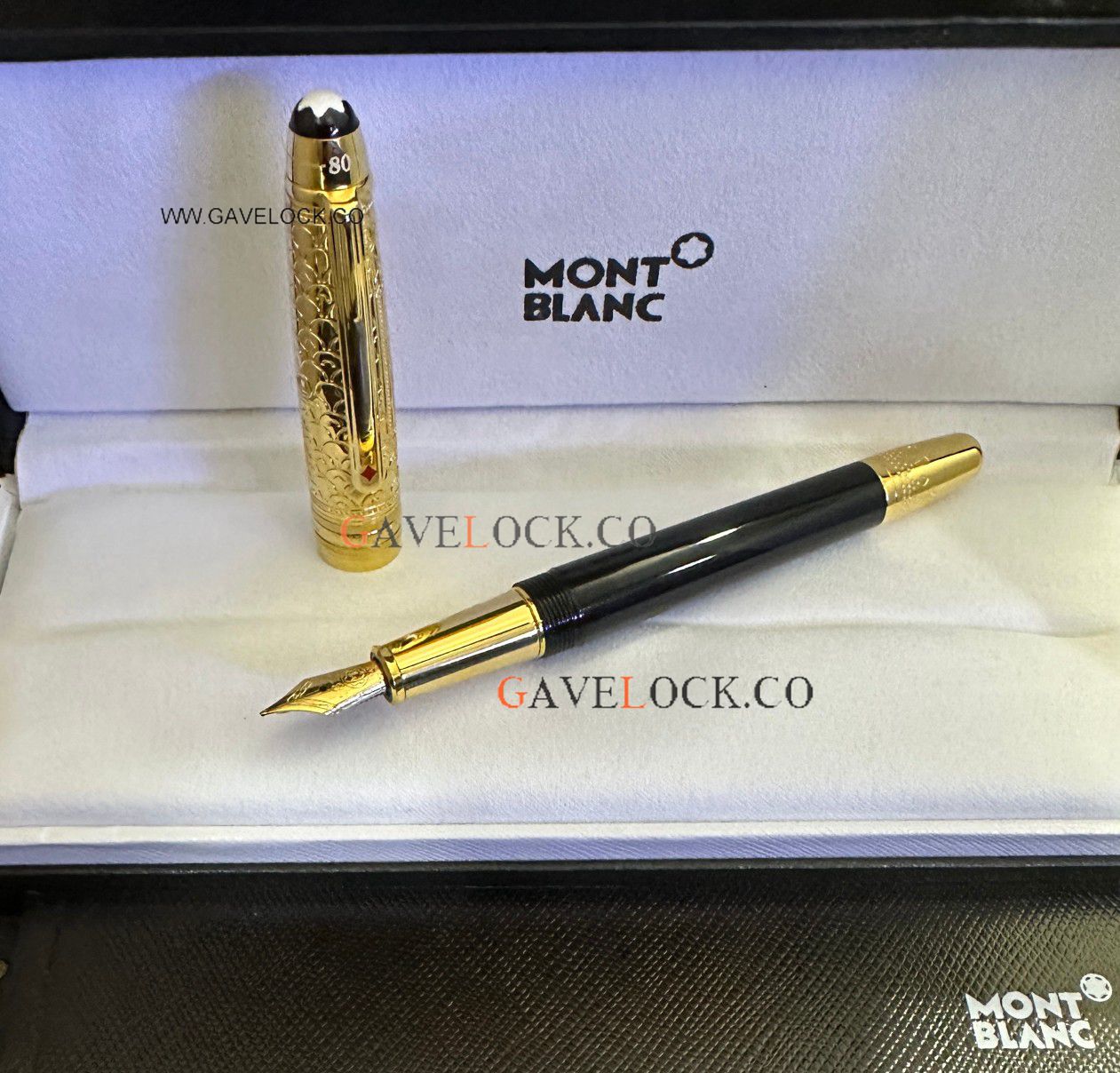 AAA Copy Montblanc Around the World in 80 Days Doue Classique 145 Fountain Pen AAA Copy Montblanc Around the World in 80 Days Doue Classique 145 Fountain Pen